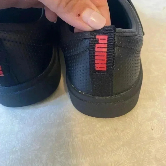 PUMA El Rey 2 Black Slip On Sneaker Size 4 - Picture 4 of 7